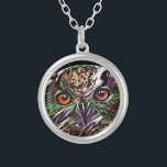 CUTE OWL ZILVER VERGULDEN KETTING<br><div class="desc">Een kunstontwerp van een schattige kleine uil.</div>
