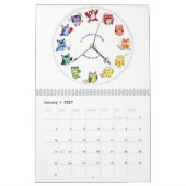 Cute owls art kalender (Jan 2027)