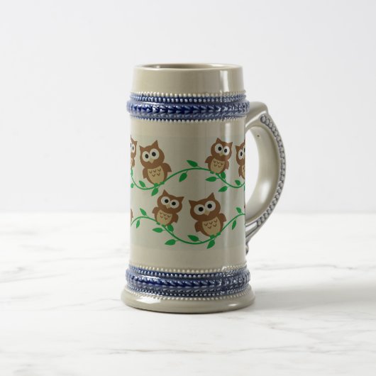 Cute owls bierpul (Voorkant rechts)