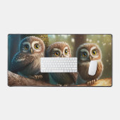 Cute Owls Bureaumat (Keyboard & Muis)