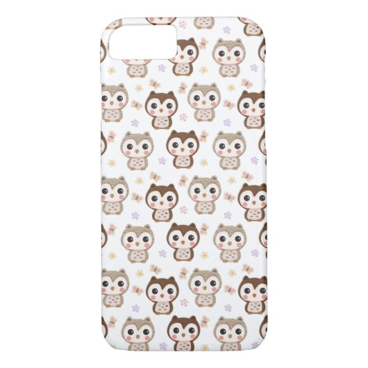Cute Owls Case-Mate iPhone Case (Achterkant)