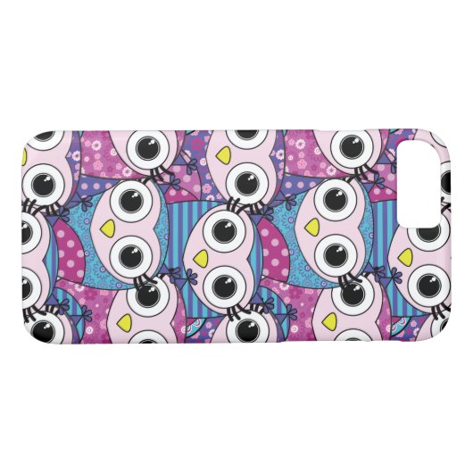 Cute Owls Case-Mate iPhone Case (Achterkant (Horizontaal))