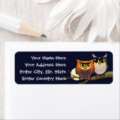 Cute Owls Etiket (Insitu)