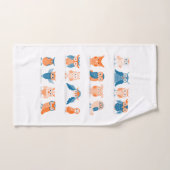 Cute Owls Handdoek (Handdoek)