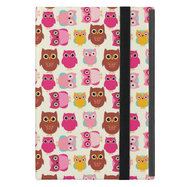 Cute Owls iPad Mini Hoesje (Voorkant Dicht)