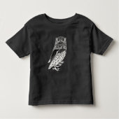 Cute owls kinder shirts (Voorkant)