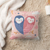 Cute Owls Kussen (Deken)