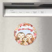 Cute Owls Magneet (Insitu (Vaatwasser))
