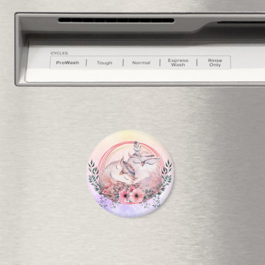 Cute Owls Magnet (Insitu (Vaatwasser))