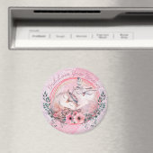 Cute Owls Magnet (Insitu (Vaatwasser))