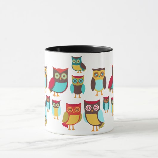 Cute Owls Mok (Midden)