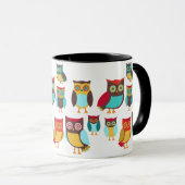 Cute Owls Mok (Voorkant rechts)