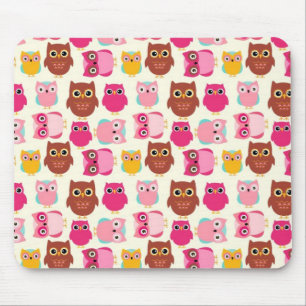 Cute Owls Muismat