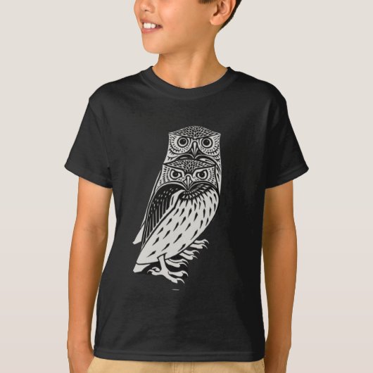 Cute owls t-shirt (Voorkant)