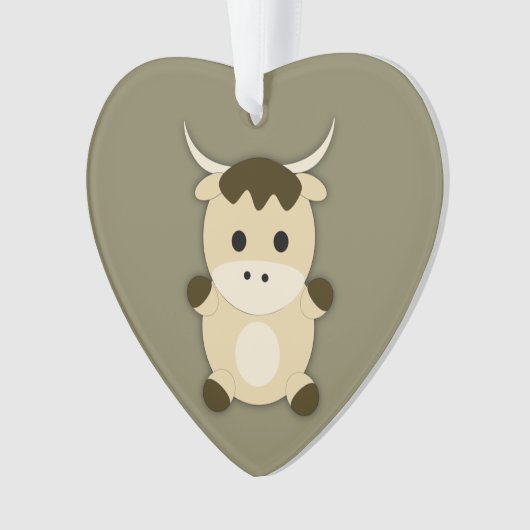 Cute Ox Ornament (voorkant)
