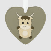 Cute Ox Ornament (voorkant)