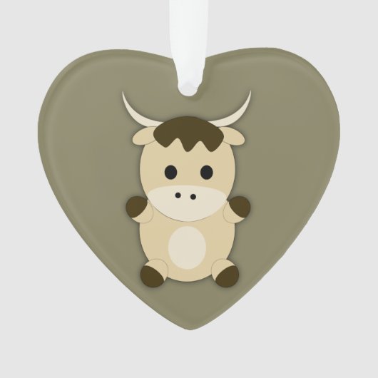 Cute Ox Ornament (voorkant)