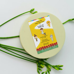 Cute Oz Birthday Invitation Kaart