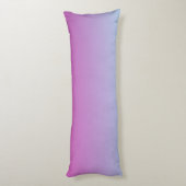 Cute Paars en Blue Ombre Lichaamskussen (Achterkant (Verticaal))