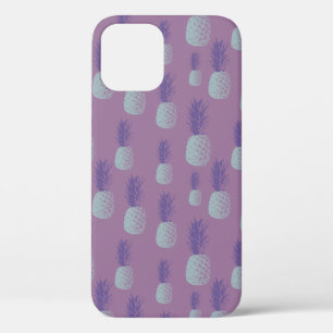 Cute Paarse anananapple Pattern Case-Mate iPhone Case