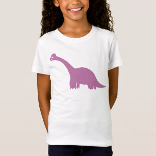 Cute Paarse Dinosaur T-shirt