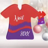 Cute Paarse Dress Ornament