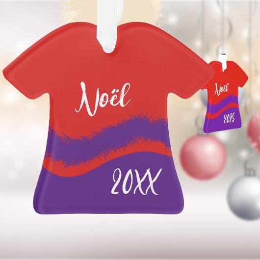 Cute Paarse Dress Ornament