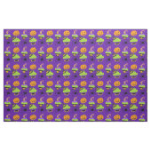 Cute Paarse Halloween Stof (Fat Quarter)