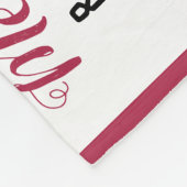 Cute Paarse Mermaid en Flamingo Girly Best Friend Fleece Deken (Hoek)