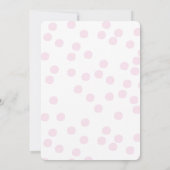 Cute Paarse Monster | Uitnodiging tot Baby shower (Achterkant)