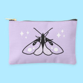 Cute Paarse Mot Ritssluiting Zak Etui