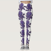 Cute Paarse Octopus Thunder_Cove Leggings (Voorkant)
