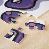 Cute Paarse Octopus Thunder_Cove Legpuzzel (Zijkant)
