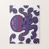 Cute Paarse Octopus Thunder_Cove Legpuzzel (Verticaal)