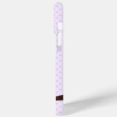 Cute Paarse Owl Case-Mate iPhone Case (Achterkant / Links)