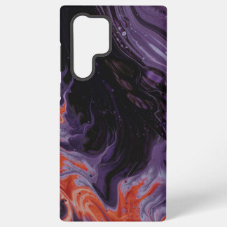 Cute Paarse Patroon Samsung Hoesje Compatibel Samsung Galaxy Hoesje