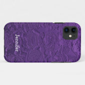 Cute Paarse Rag Dolls, Name Case-Mate iPhone Case (Achterkant (horizontaal))