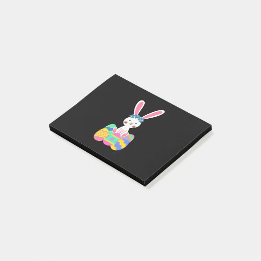Cute Paashaas Post-it® Notes (Schuin)