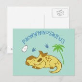 Cute Pachyrhinosaurus Briefkaart (Voorkant / Achterkant)