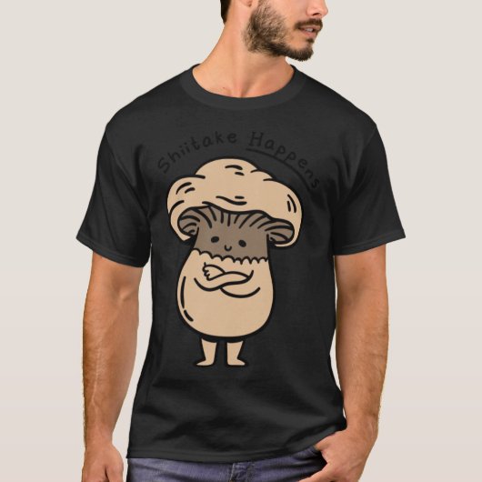Cute paddenstoel Fungi Fungus Mycology Mycoloog -  T-shirt (Voorkant)