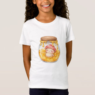 Cute Paddenstoel Honingpot - Cozy Honing T-shirt