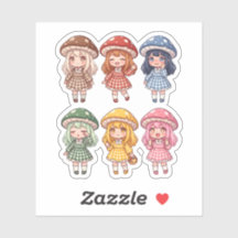 Cute Paddenstoel Meisjes Esthetische Collectie 