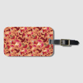 Cute paddenstoelen bagagelabel (Voorkant (horizontaal))