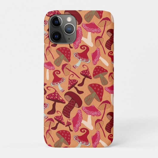 Cute paddenstoelen Case-Mate iPhone case (Achterkant)