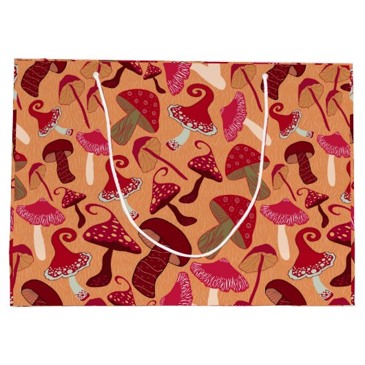 Cute paddenstoelen groot cadeauzakje (Achterkant)