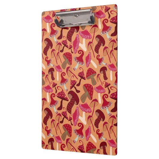 Cute paddenstoelen klembord (Links)