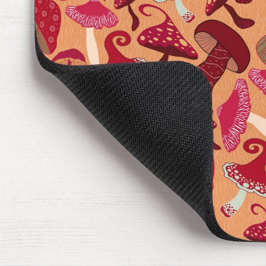 Cute paddenstoelen muismat (Hoek)