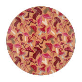 Cute paddenstoelen snijplank (Voorkant)