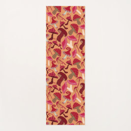 Cute paddenstoelen yogamat