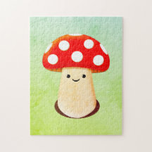 Cute paddenstoeltekening